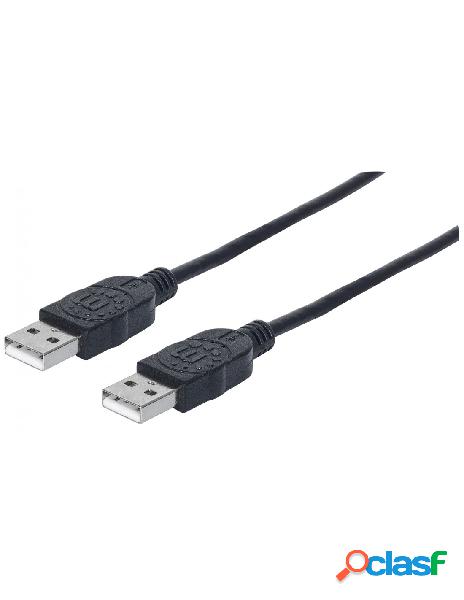 Manhattan - cavo usb 2.0 a maschio/a maschio 3 m