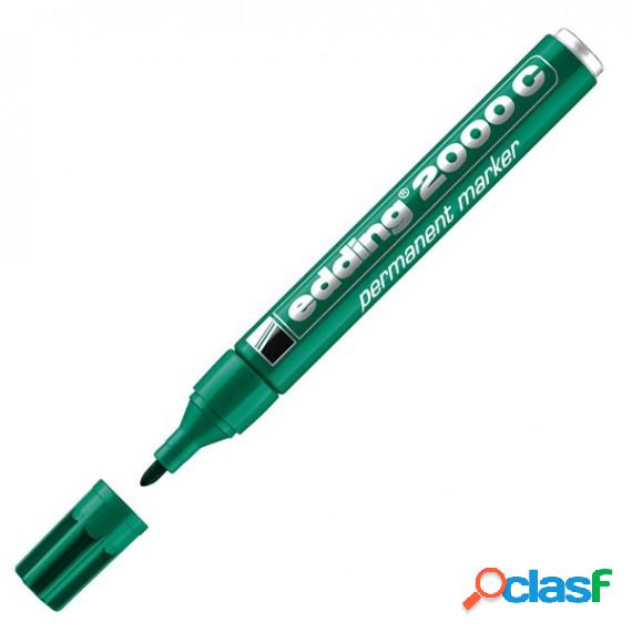 Marcatore permanente Edding 2000c - punta tonda 1,5 - 3 mm -