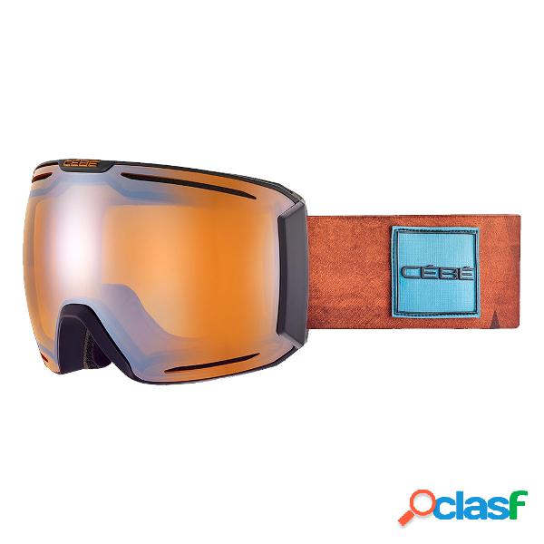 Maschera sci Cébé Horizon (Colore: orange black matte,