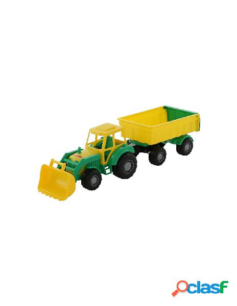 Master tractor with trailer no. 1 and shovel -