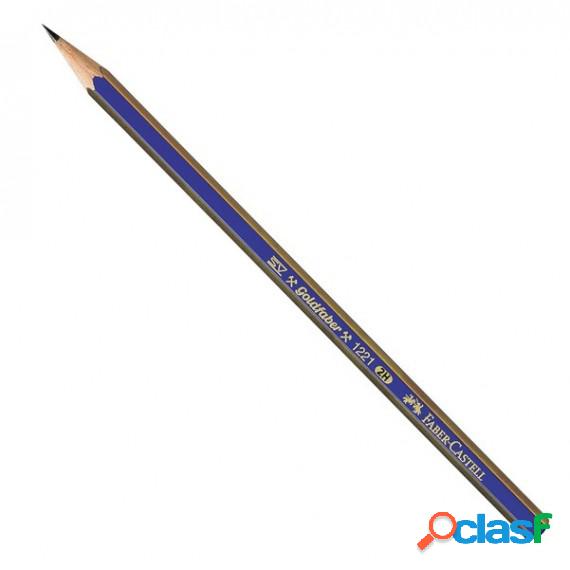 Matita in grafite Goldfaber 1221 - esagonale - gradazione 2H