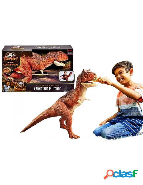 Mattel - jurassic world carnotauro super colossale