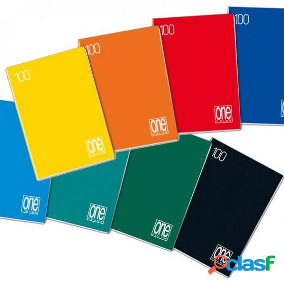Maxiquaderno One Color - A4 - punto metallico - 1 rigo con