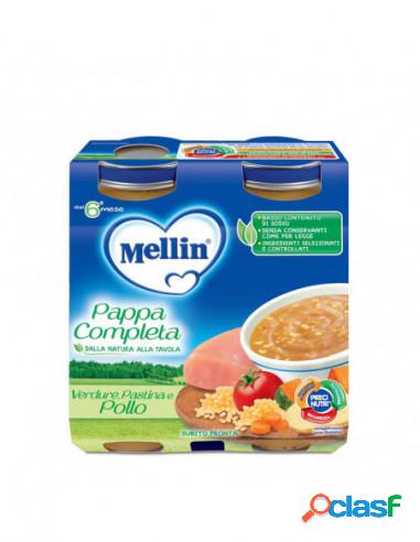 Mellin - Pappa Completa Verdura Pastina Pollo 2x250g