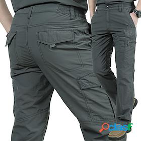 Mens Casual / Sporty Chino Embroidered Tactical Cargo Cargo