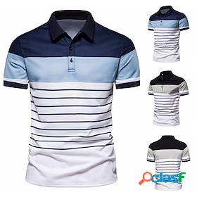 Mens Collar Polo Shirt Golf Shirt Tennis Shirt Collar