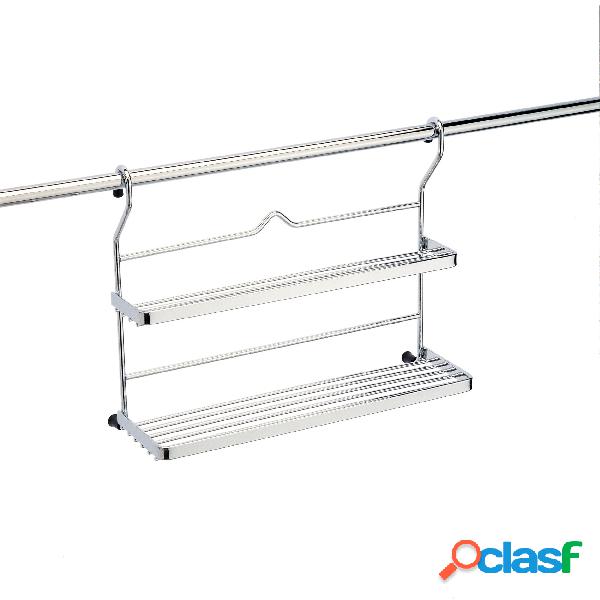 Mensola Multiuso 45x18xh28 cm APPLICABILE alla Barra da