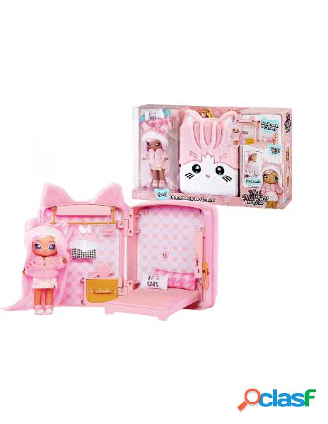 Mga - na na na back pack pink kitty