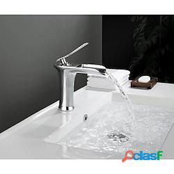 Miscelatore lavello bagno a cascata rubinetto 4,7 beccuccio,