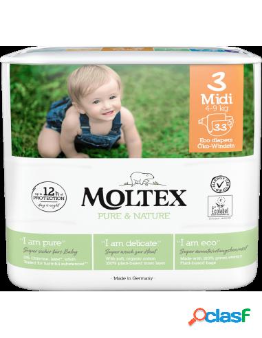 Moltex - Moltex Pannolini Midi Tg.3 4/9kg 33pz