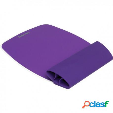 Mousepad Con Poggiapolsi Viola I-Spire Fellowes