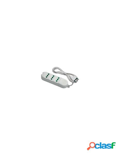 Multipresa tavolo fanton 41000 bianco