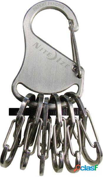 NITE Ize Moschettone portachiavi NI-KLK-11-R3 KeyRack Locker