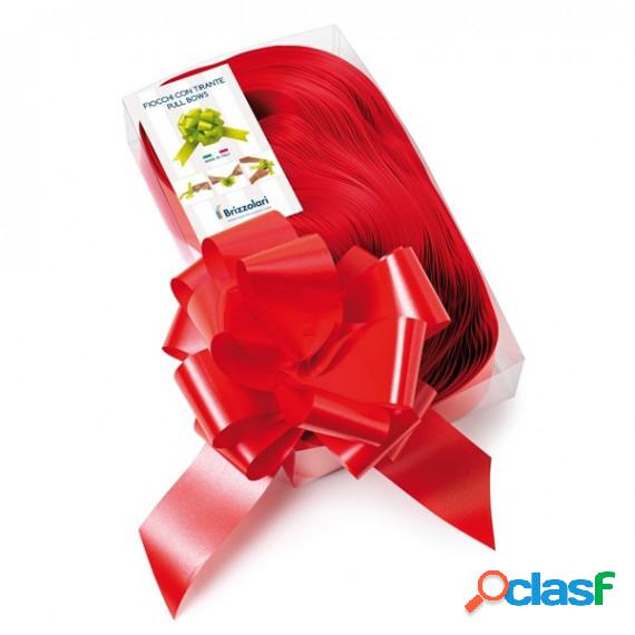 Nastri strip 6800 - in polipropilene - rosso 07 - per fiocco