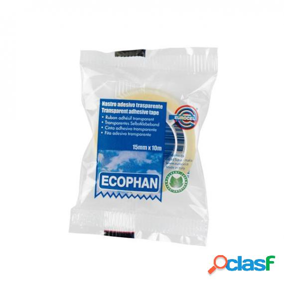 Nastro adesivo Ecophan - 15 mm x 10 mt - in caramella -