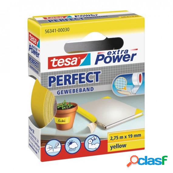 Nastro adesivo telato XP Perfect - 19 mm x 2,7 m - giallo -