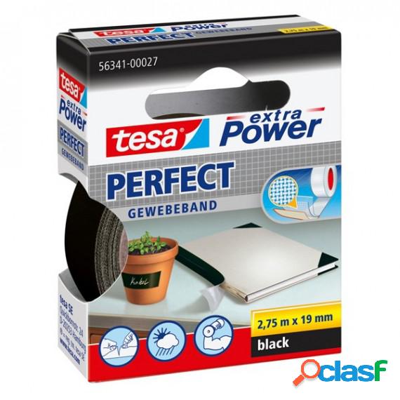 Nastro adesivo telato XP Perfect - 19 mm x 2,7 m - nero -