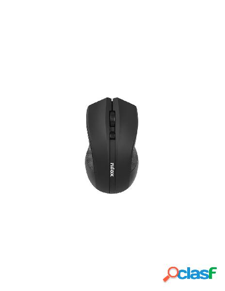 Nilox mowi1001 mouse ambidestro rf wireless ottico 1600 dpi