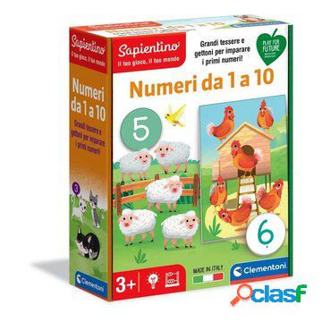 Numeri da 1 a 10 gioco didattico