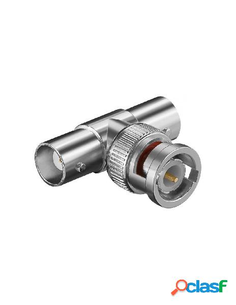 Oem - adattatore bnc a t 1 maschio 2 femmine