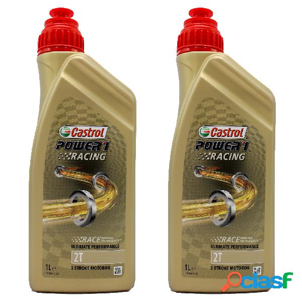 Olio Moto Castrol 1 Power Racing 2T 2 Litri