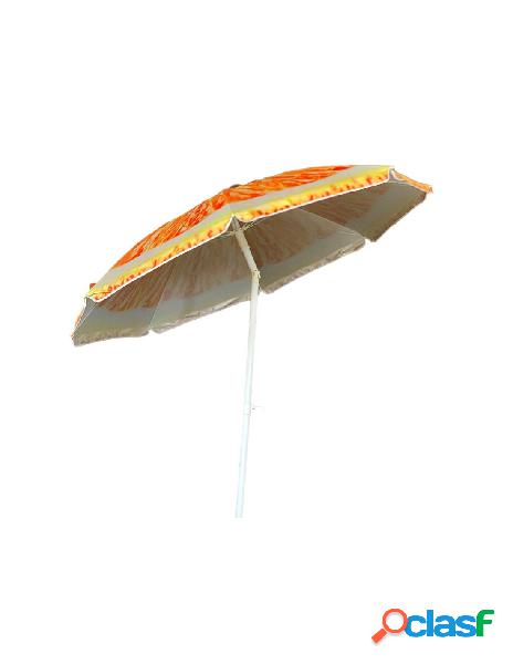 Ombrellone 180 cm, 8 stecche in fibra di vetro 5.0 mm. palo