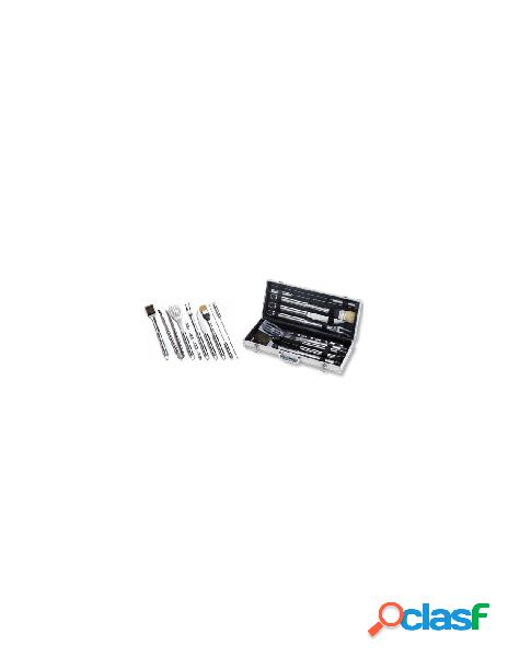 Ompagrill - set attrezzi barbecue ompagrill 01245 12 pezzi