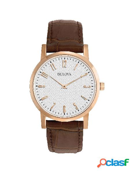 Orologio BULOVA Dress Duets 97A106 Gold Brown
