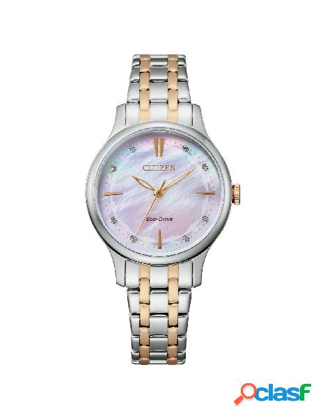 Orologio CITIZEN Lady in Acciaio - EM0896-89Y Madreperla