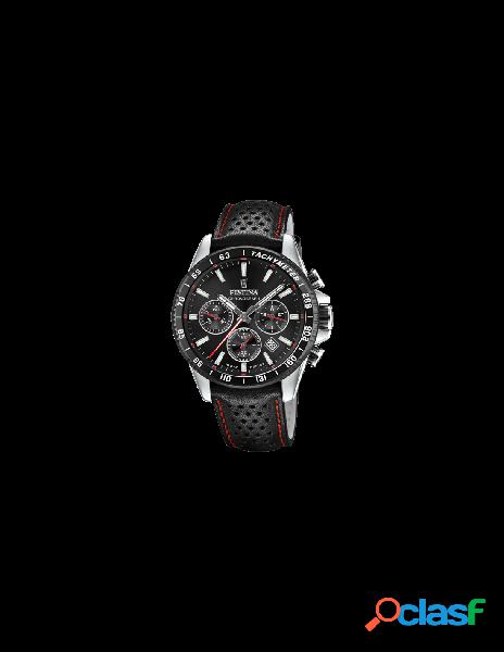 Orologio FESTINA Gent Chrono in Pelle F20561/4 Black