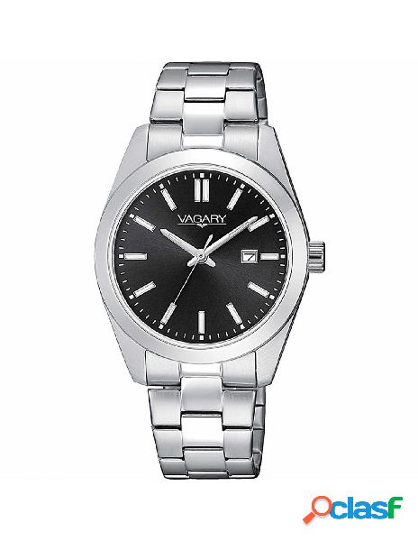 Orologio VAGARY by CITIZEN Lady in Acciaio IU2-715-51 Black