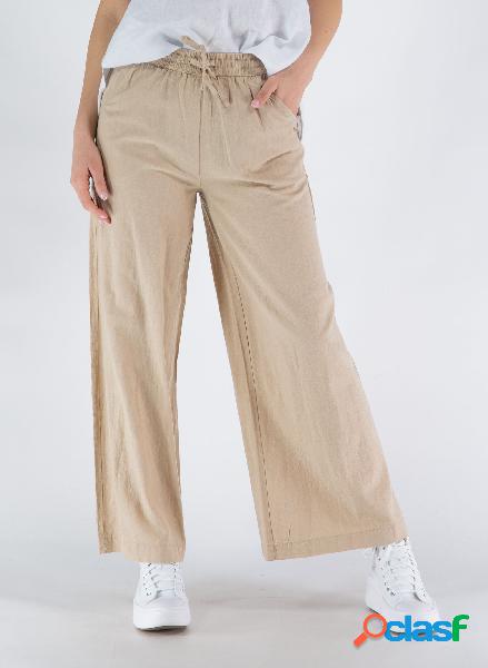 PANTALONE MISTO LINO