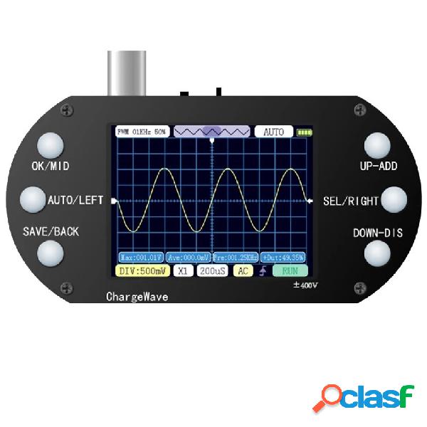 PDS138 Mini Digital oscilloscopio 2.5Mhz Frequenza di