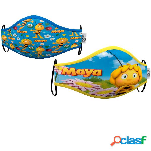 Pack 2 Mascherine in Tessuto Ape Maya™ per bambini