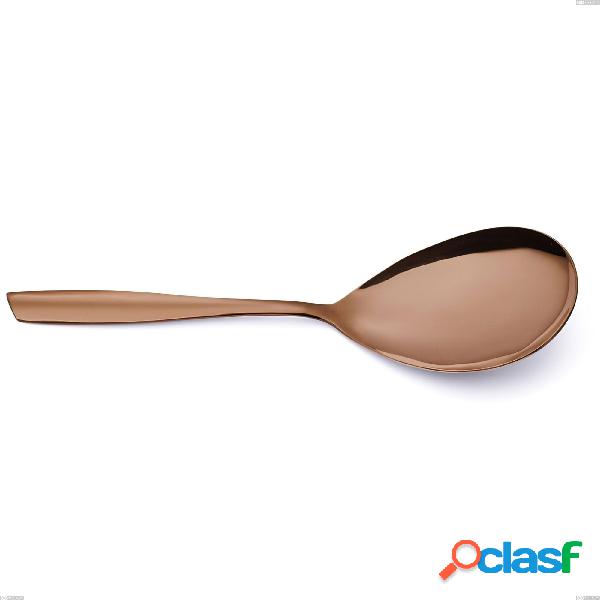 Pala riso ELeven PVD Chocolate, Acciaio 18/10 lucido,