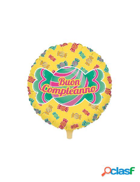 Palloncino mylar tondo cm.45 candy (18)