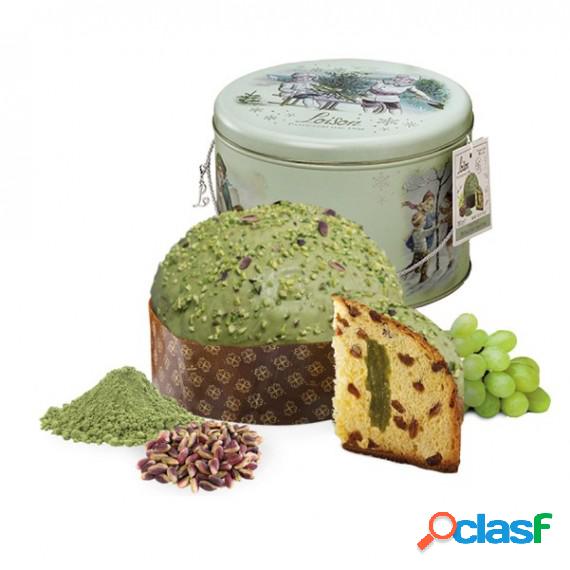 Panettone Pistacchio Matcha Linea Top Latta - 750 gr -