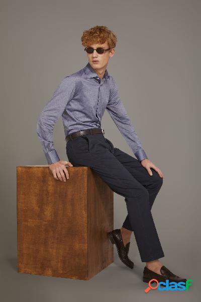 Pantalone chino regular fit costruzione armaturata