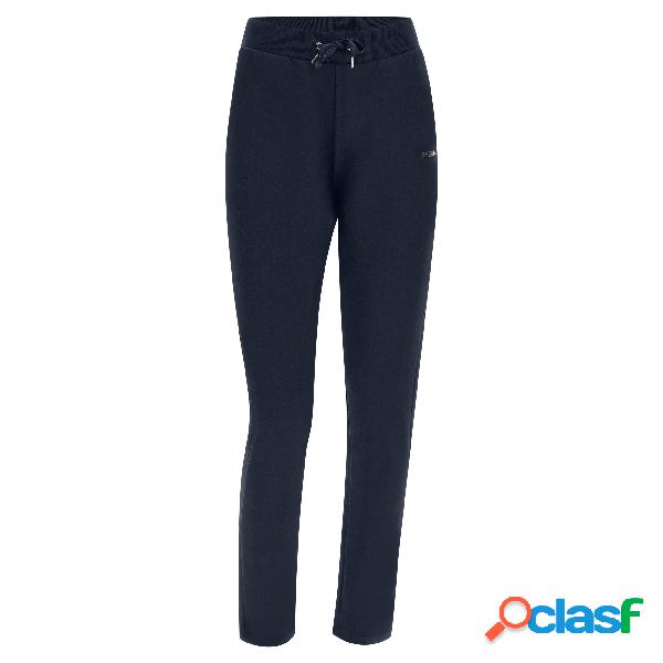 Pantaloni sportivi in felpa elasticizzata con fondo stretto