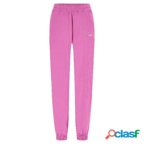 Pantaloni sportivi in jersey vita e fondo con elastico