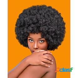 Parrucca afro anni 70 per donna parrucca riccia afro crespa
