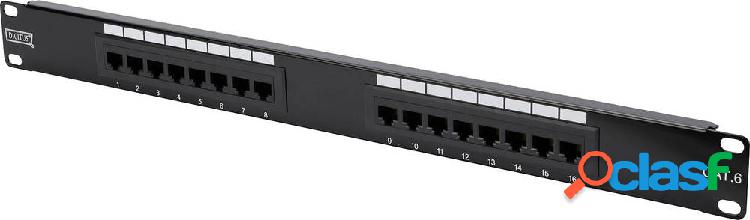 Patchpanel di rete Digitus 16 Porte DN-91616U CAT 6 1 U