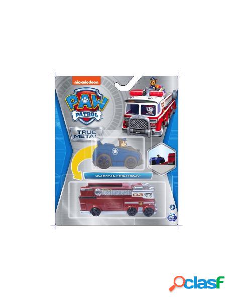 Paw patrol die-cast camion dei pompieri e marshall