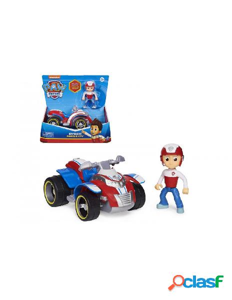 Paw patrol - paw patrol ryder personaggio con veicolo