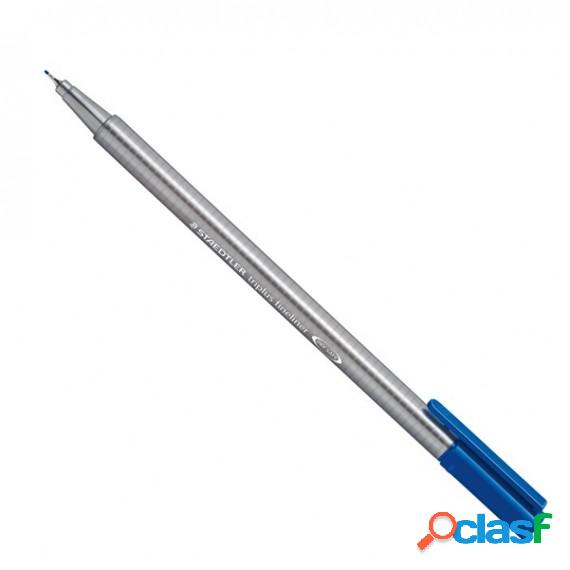 Penna Fineliner triplus - tratto 0,30mm - blu - Staedtler