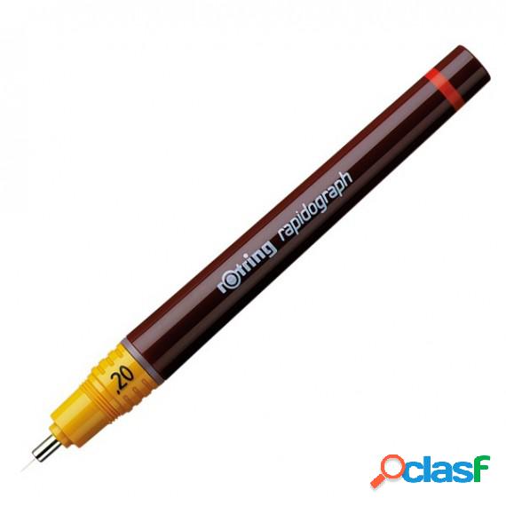 Penna a china Rapidograph - punta 0.20mm - Rotring