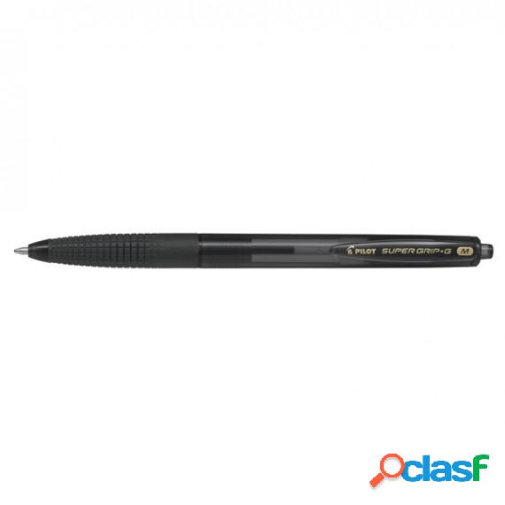 Penna a scatto Supergrip G - punta 1,0mm - nero - Pilot