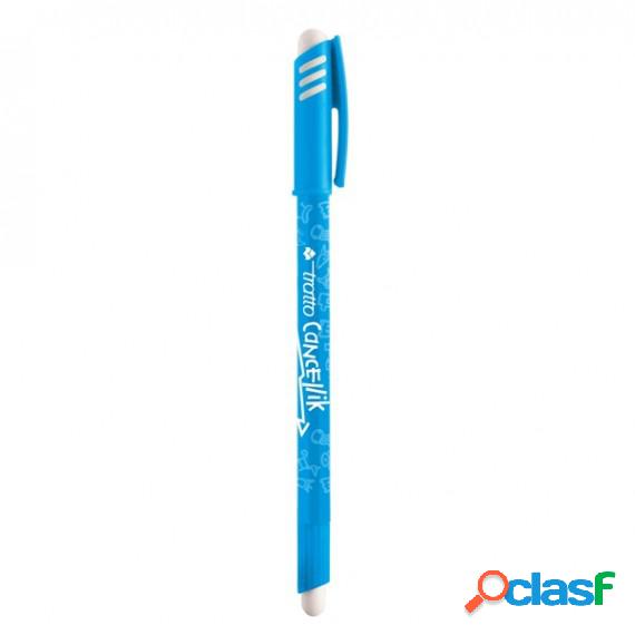 Penna a sfera cancellabile Cancellik - punta 1,0mm - azzurro