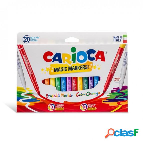 Pennarelli Magic Markers - punta 6,0 mm - colori assortiti -