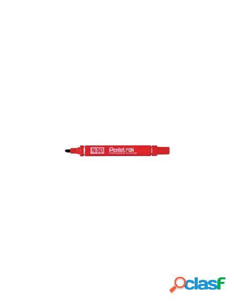Pentel - pennarello marcatore pentel n50 rosso